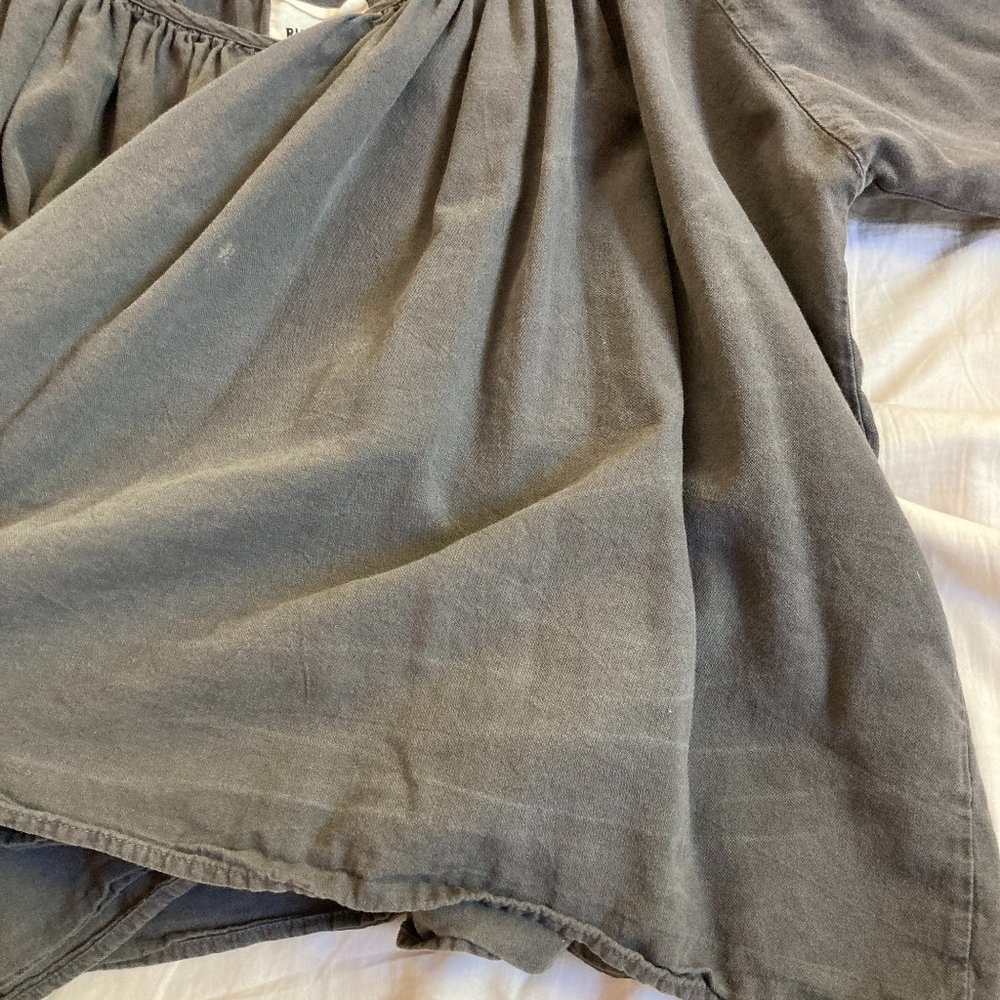 Gather Blouse in Ink Size Small - Picture 6 of 15